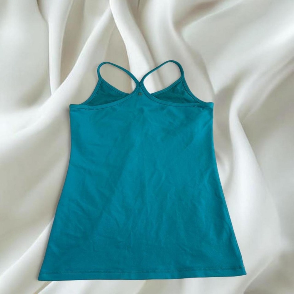 Lululemon teal racerback tank top y2k vintage athletic workout